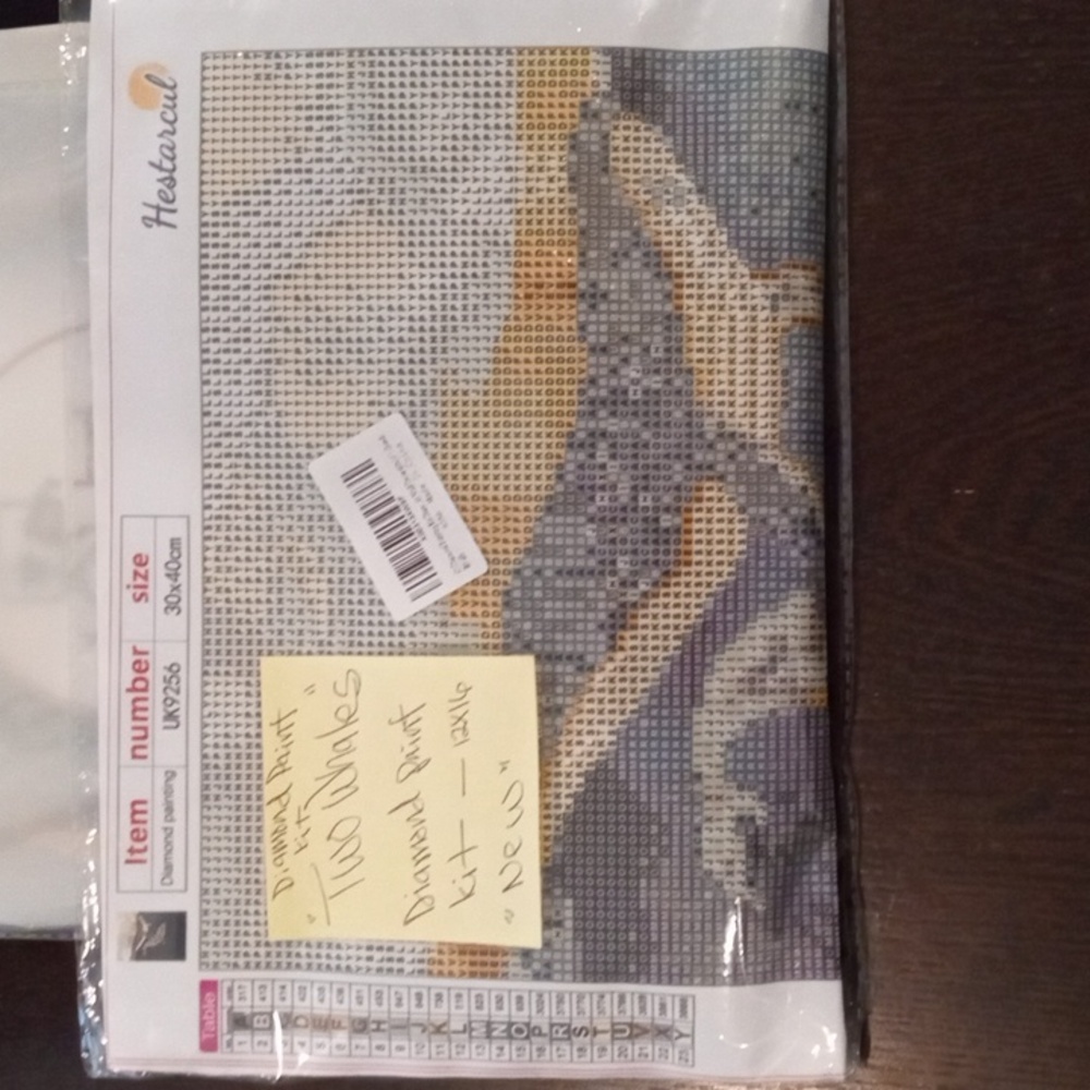 4-Sets Complete Embroidery & Diamond Painting Hobbyists Unused Four Complete Set - Picture 6 of 12
